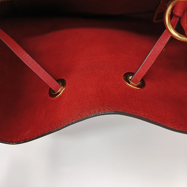NÉONOÉ MM Monogram Coated Canvas Brown