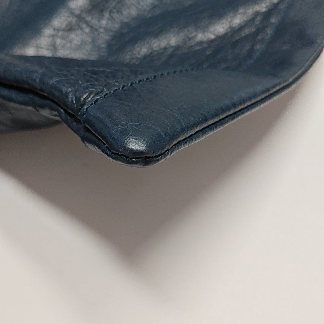 Classic City Medium Lambskin Blue