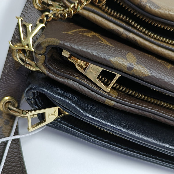 LV3 Monogram Coated Canvas Brown