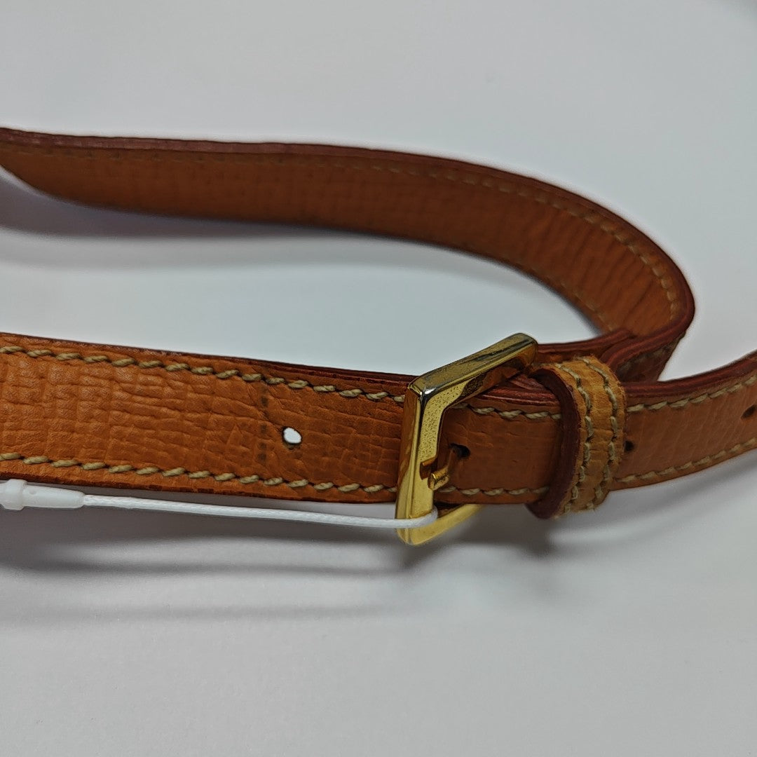 Calfskin Shoulder Bag Orange