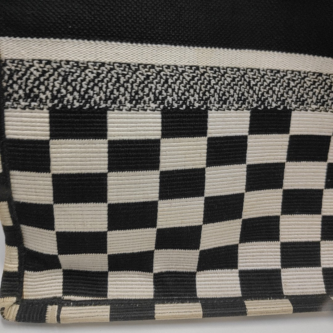 Book Tote Large Canvas Black
