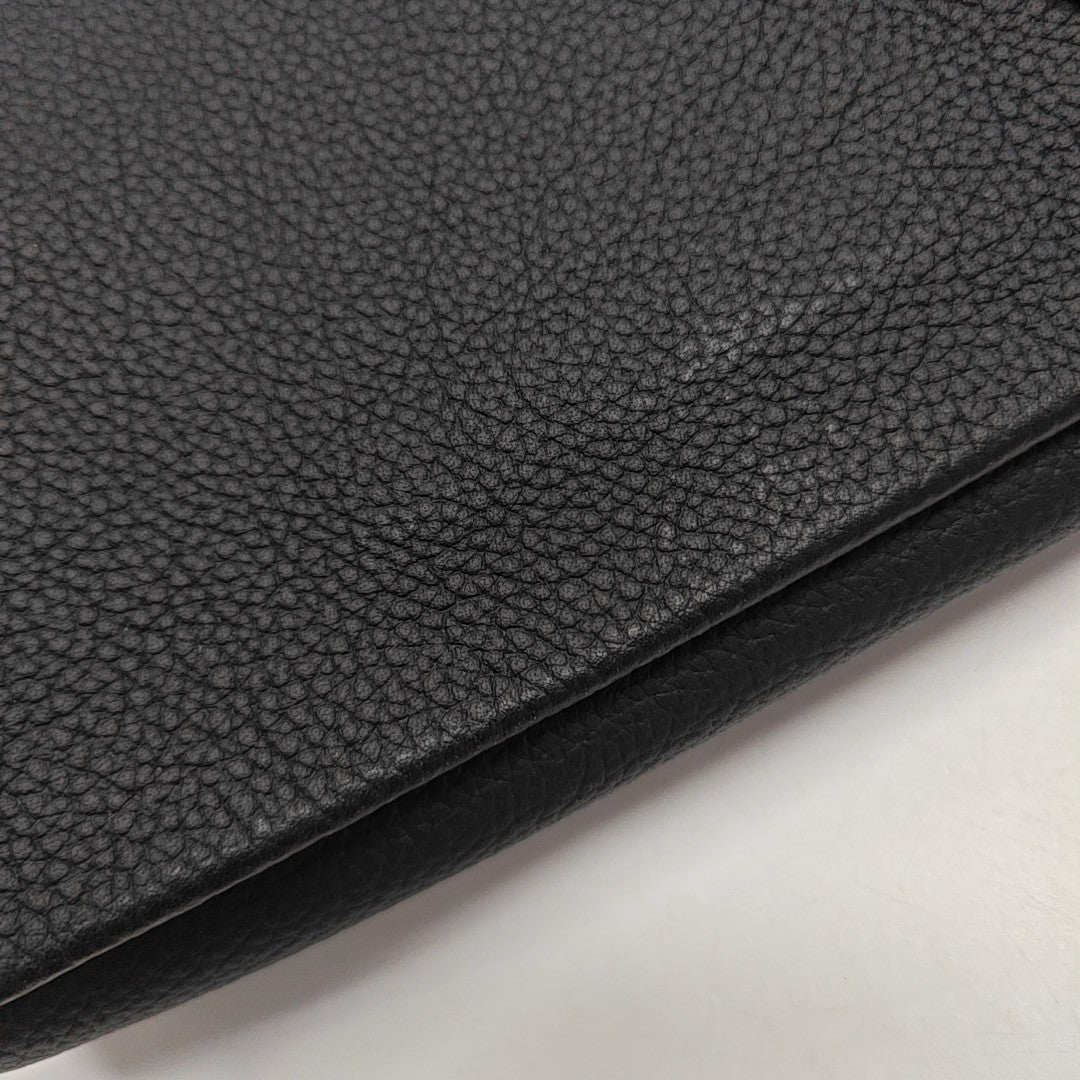 Calfskin Belt Bag Black