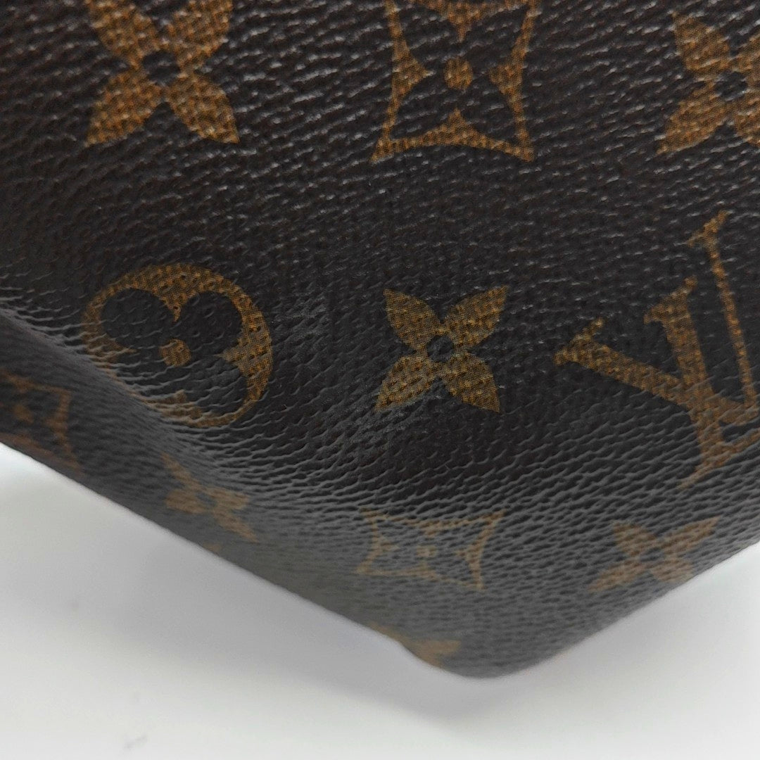 NÉONOÉ Nano Monogram Coated Canvas Brown