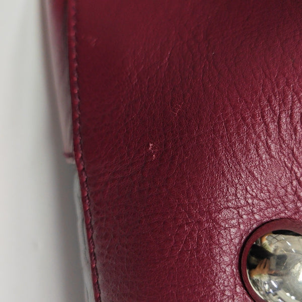 Calfskin Tote Bag Red
