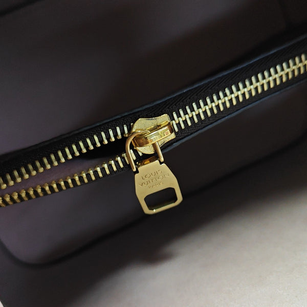 NÉONOÉ MM Monogram Coated Canvas Brown