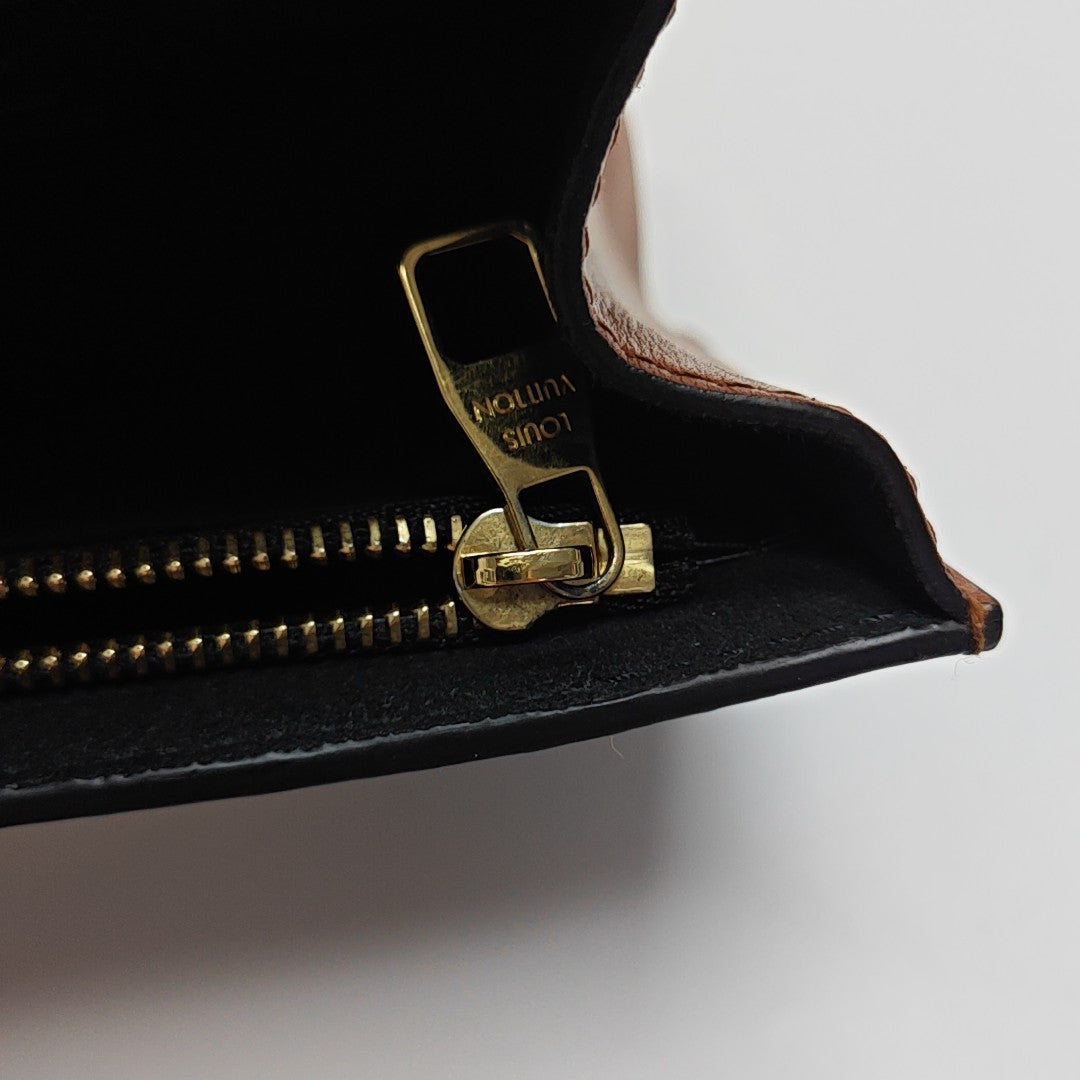 DAUPHINE WOC Monogram Coated Canvas Brown