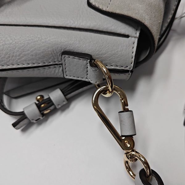 Faye Mini Quilted Calfskin Blue