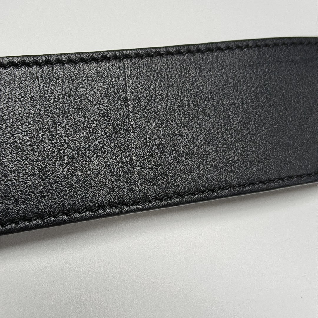 Puzzle Medium Calfskin Black