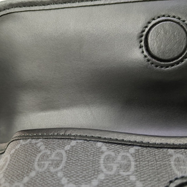 Neo Vintage Monogram Coated Canvas Black