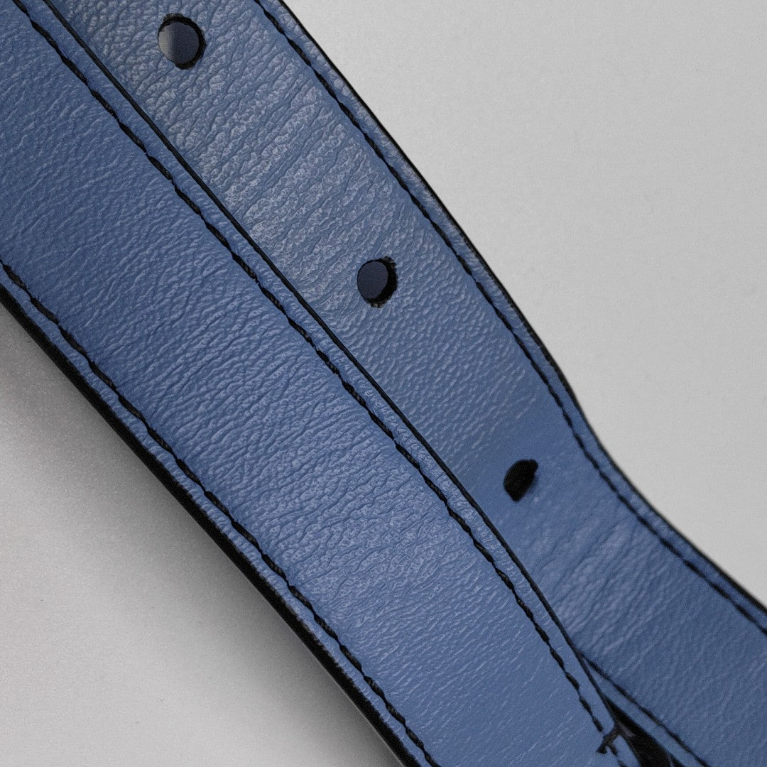 Lona oblicua Saddle azul