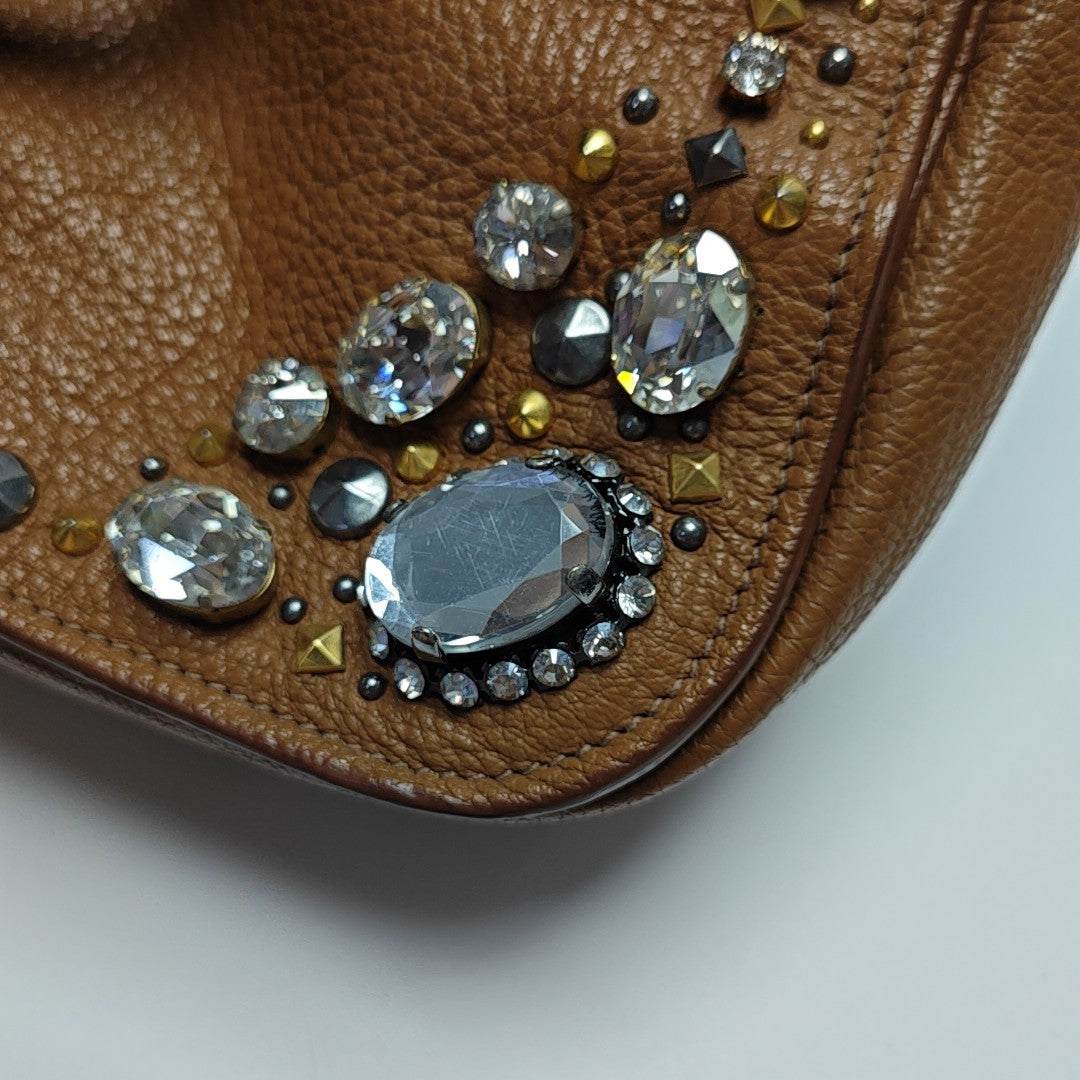 Calfskin Tote Bag Brown