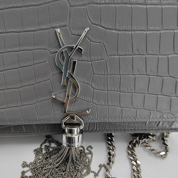 KATE WOC Calfskin Grey