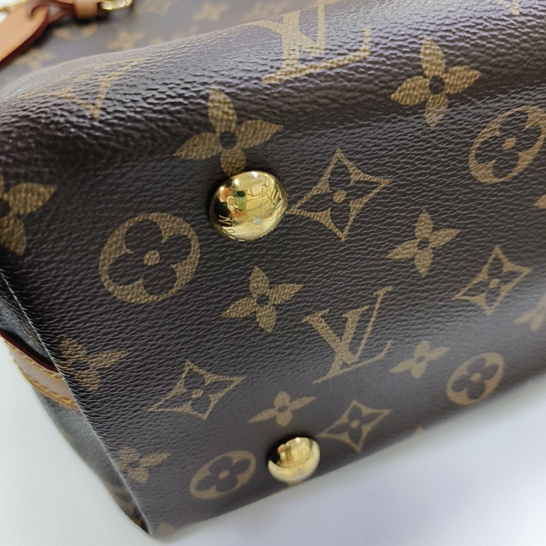 CARRYALL PM Monogram Coated Canvas Brown