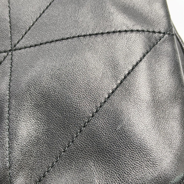 JAMIE Small Quilted Lambskin Black