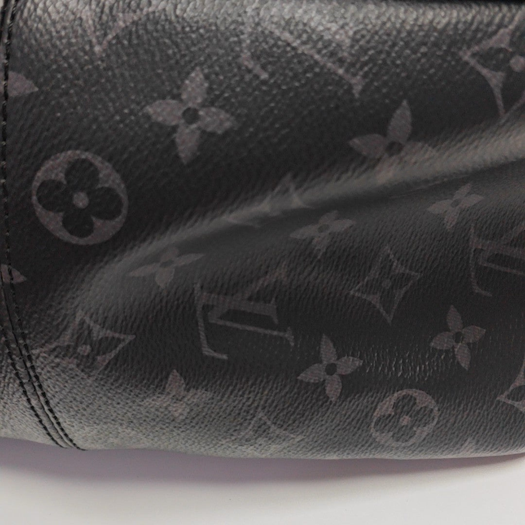 DISCOVERY PM Monogram Coated Canvas Black