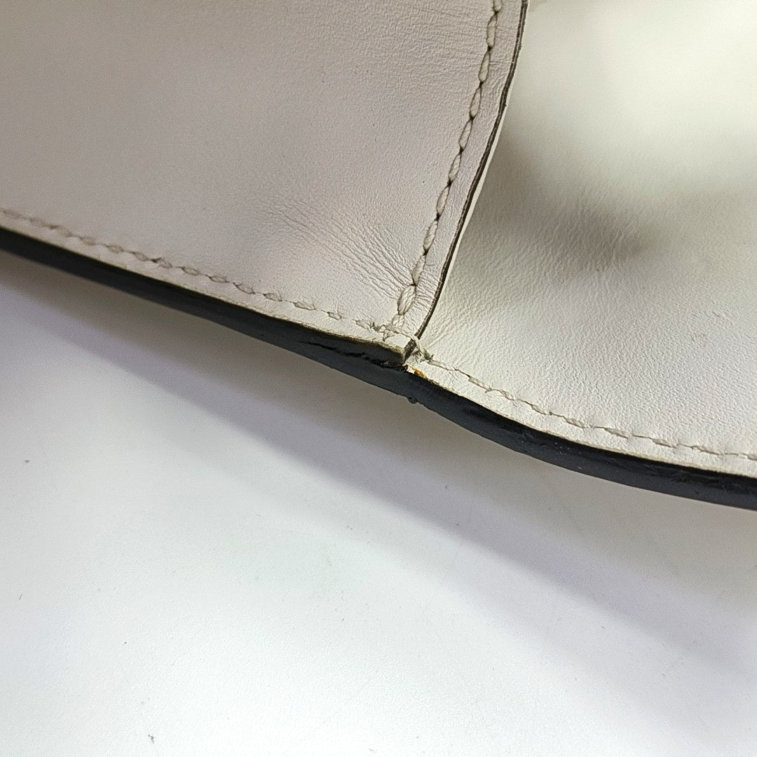 Sylvie Mini Calfskin White