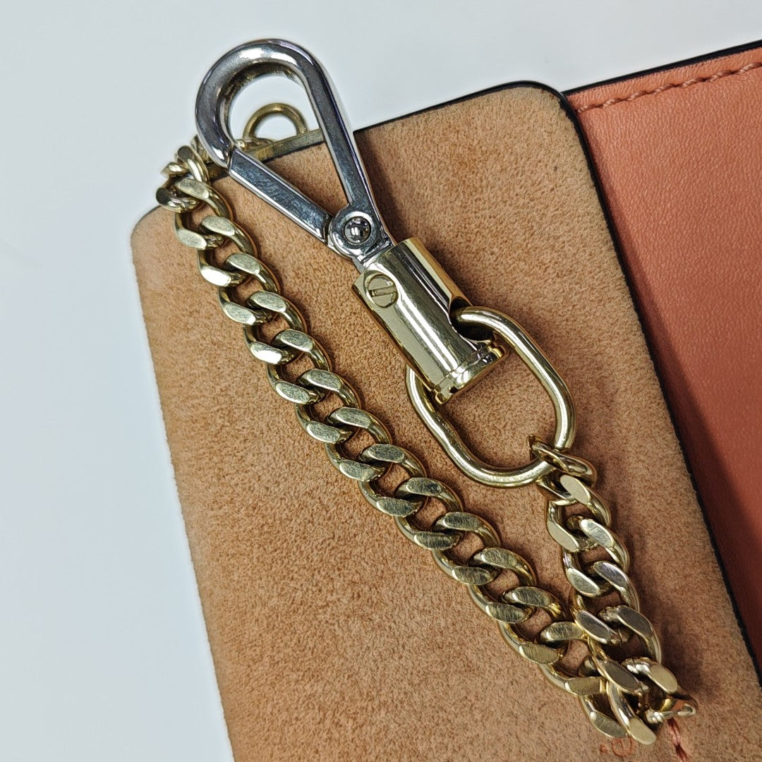 Faye Mini Calfskin Beige