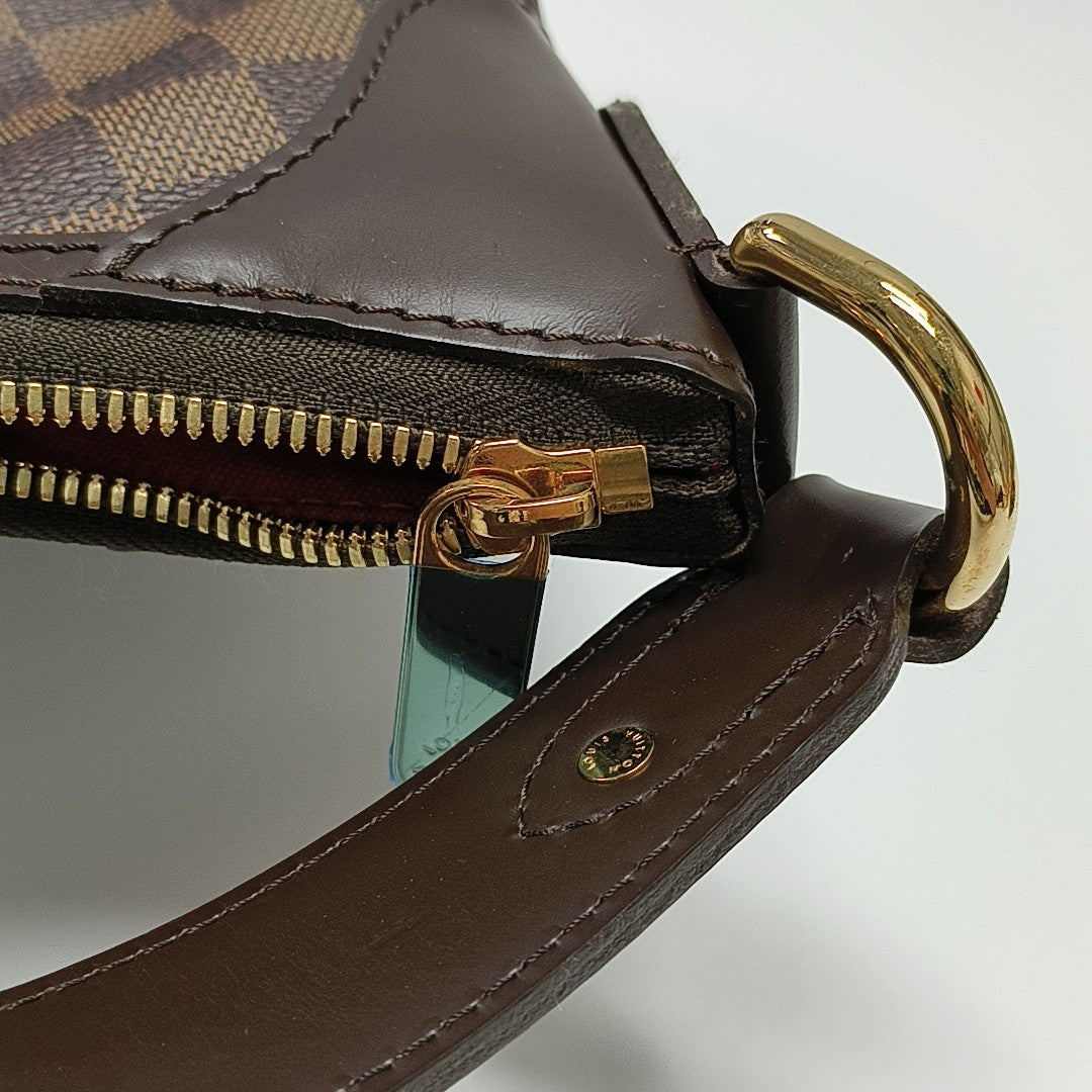 VINTAGE THAMES Damier Ebene Coated Canvas Brown