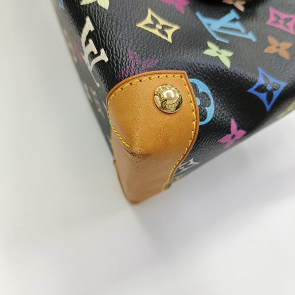 LV × TM ELIZA Monogram Coated Canvas Black