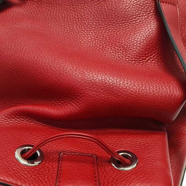 Authenticated pre-owned  Soho Calfskin Red - Bucket Bag at Looply