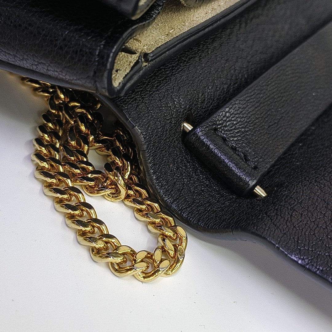 Drew Mini Calfskin Black