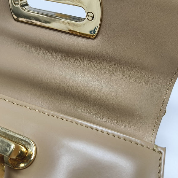 Kelly Small Calfskin Beige