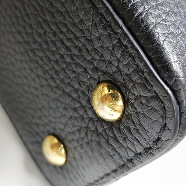 CAPUCINES Mini Calfskin Black