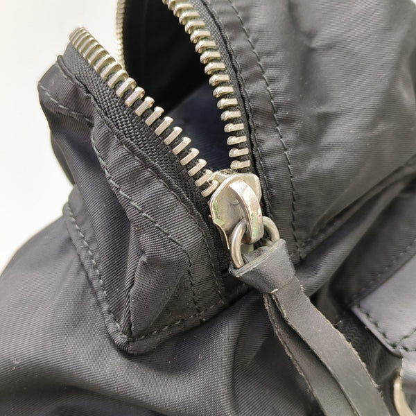 The Rucksack Medium Nylon Black