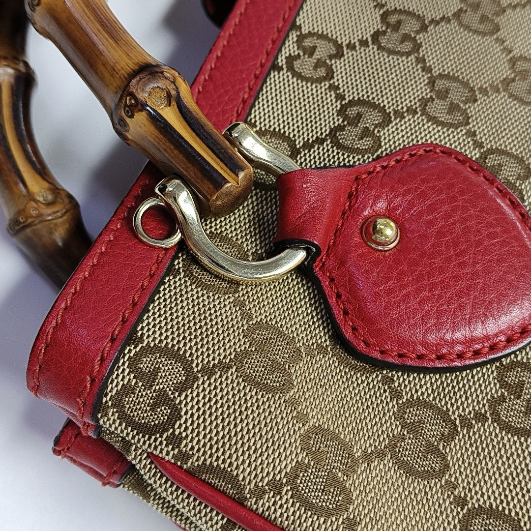 Monogram Canvas Tote Bag Beige