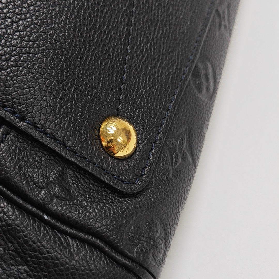 SPEEDY 25 Monogram Calfskin Black