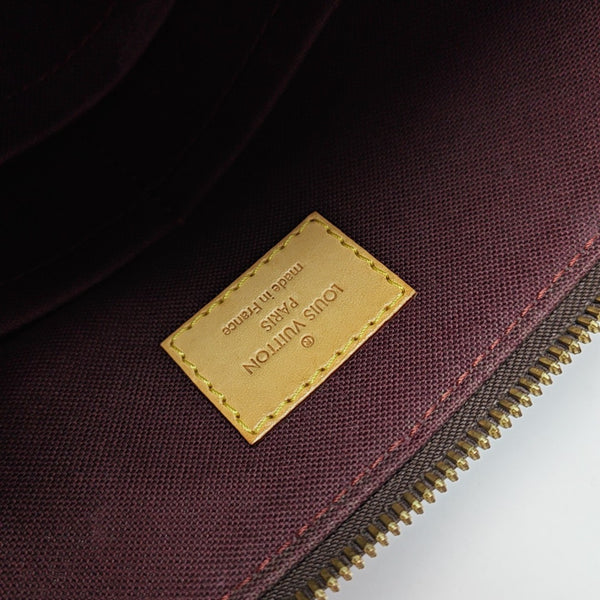 TURENNE MM Monogram Coated Canvas Brown