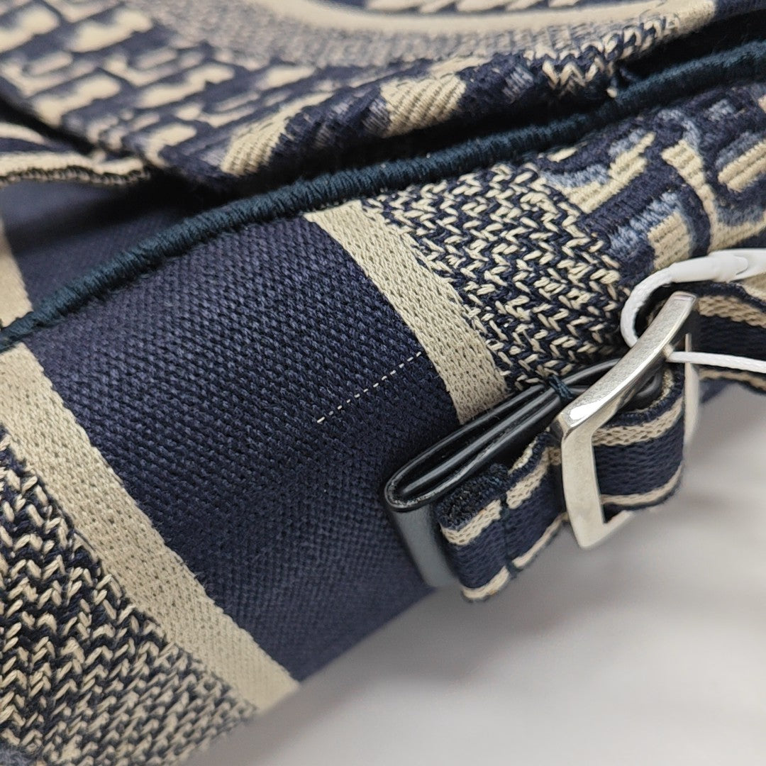 Diorcamp Oblique Canvas Blue