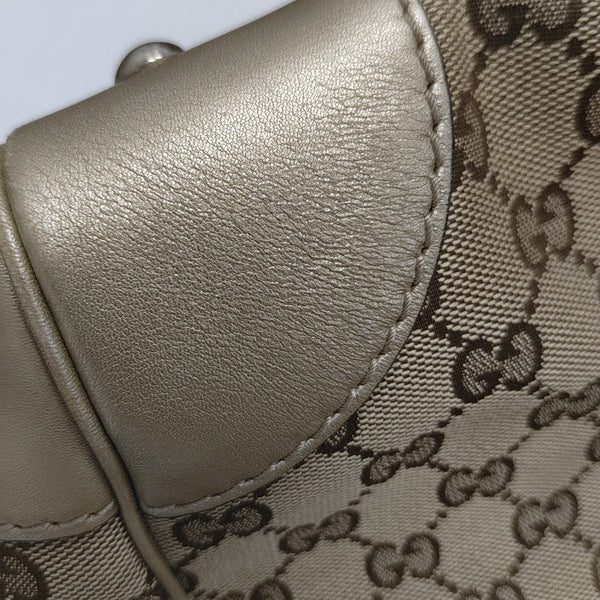 Mayfair Monogram Canvas Beige