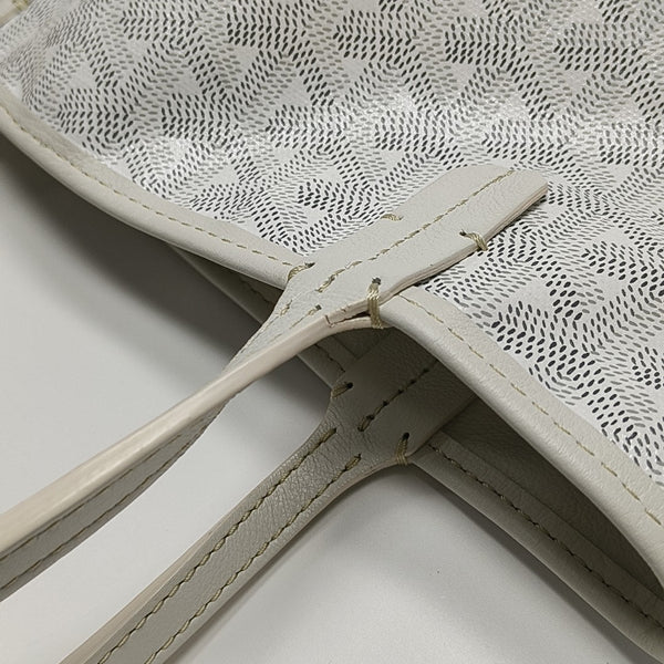 Anjou Mini Coated Canvas White
