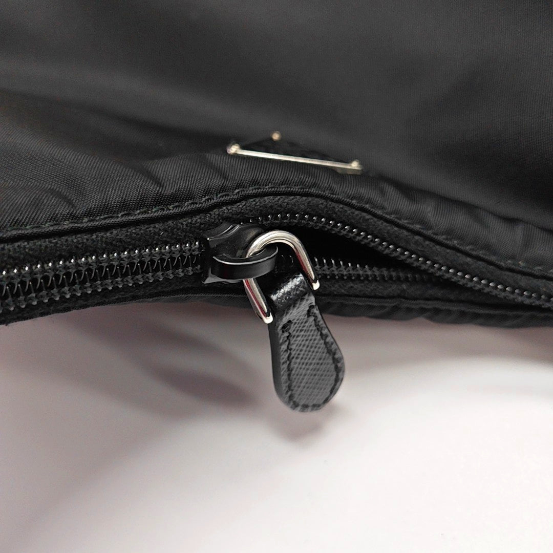 Minibolso de nailon Re-Edition2000 negro