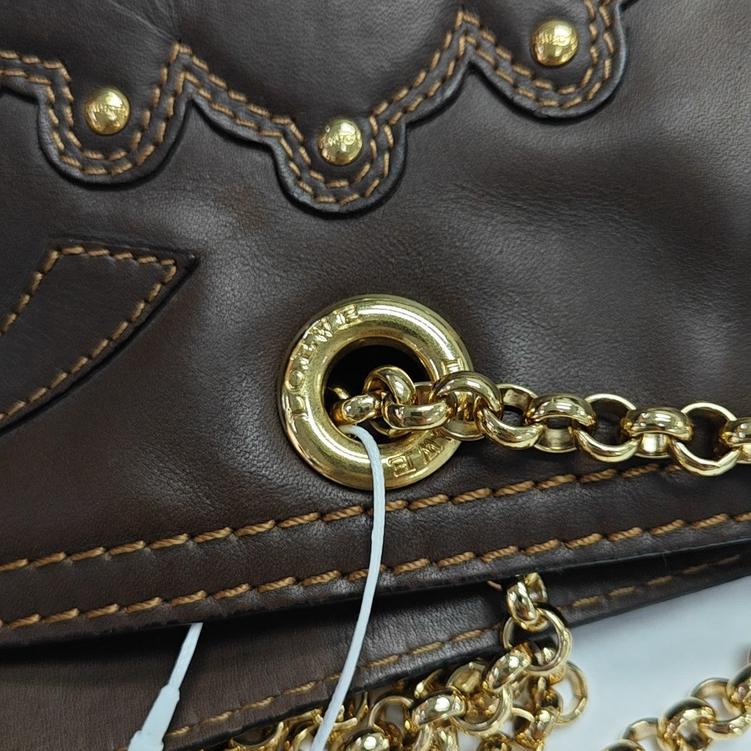 Calfskin Tote Bag Brown