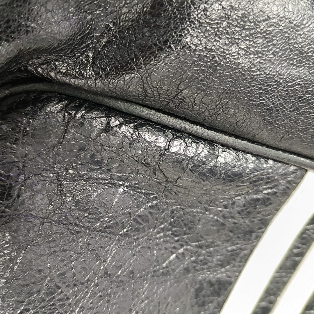 Lambskin Shoulder Bag Black