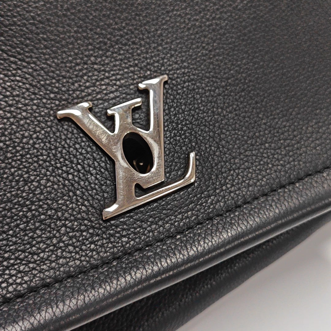 LOCKME BB Calfskin Black