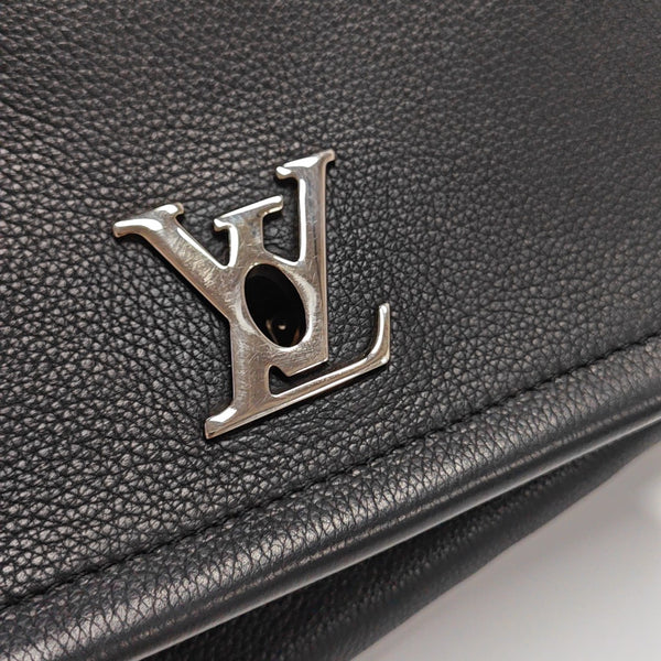 LOCKME BB Calfskin Black