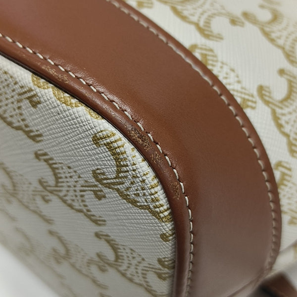 TRIOMPHE CANVAS Small Coated Canvas Beige