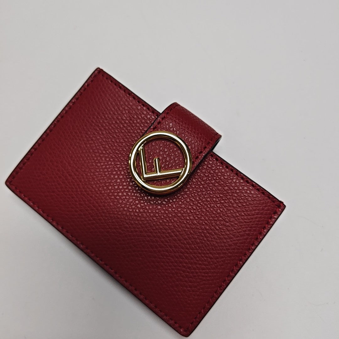Calfskin Wallet Red