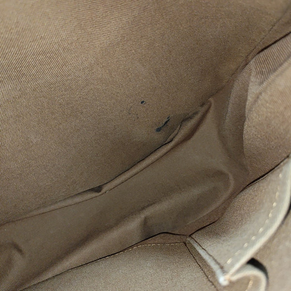 TULUM PM Monogram Coated Canvas Brown