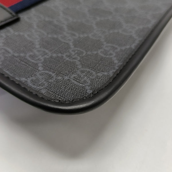 Neo Vintage Monogram Coated Canvas Black