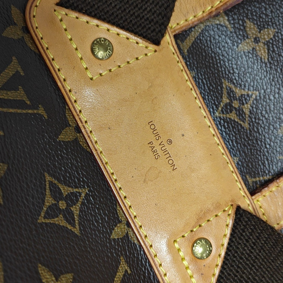 BOSPHORE Monogram Coated Canvas Brown