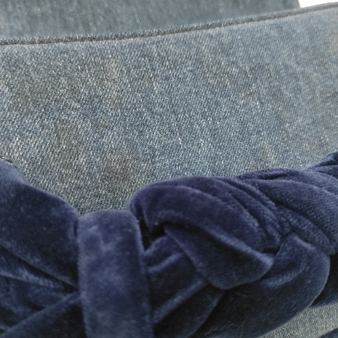 Denim Shoulder Bag Blue