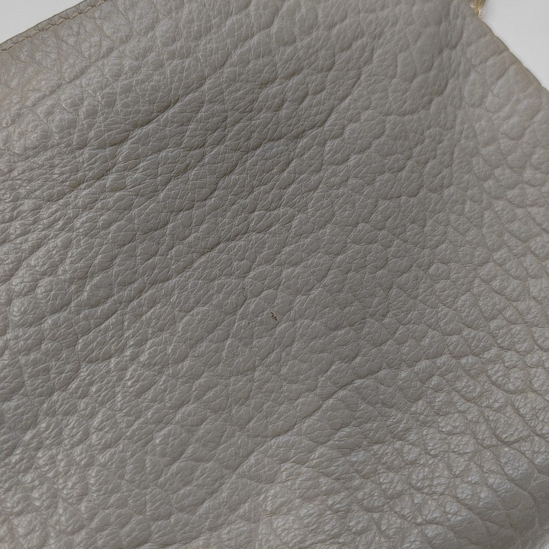 Calfskin Shoulder Bag Gray