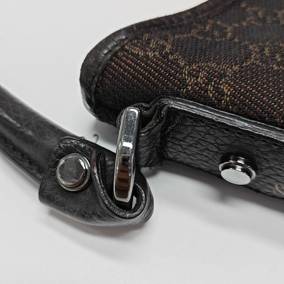 D-Ring Monogram Canvas Brown