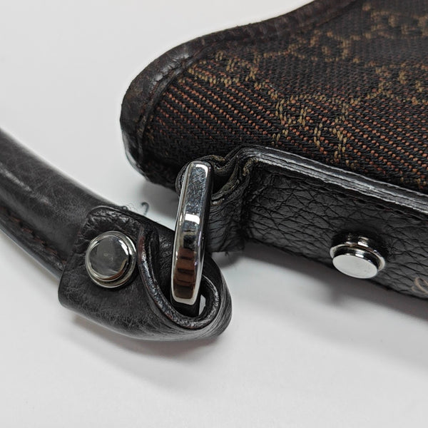 D-Ring Monogram Canvas Brown