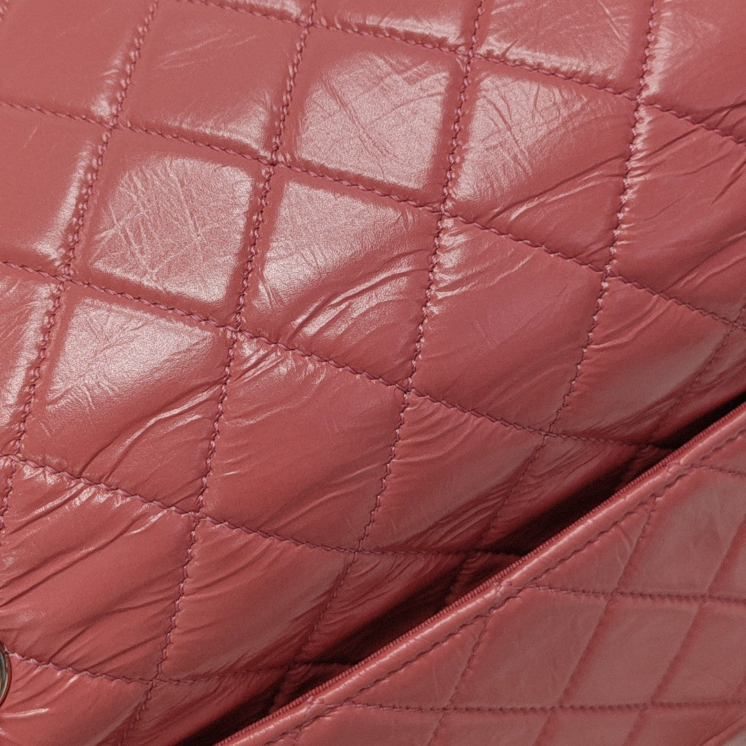 Quilted Calfskin Shoulder Bag Pink