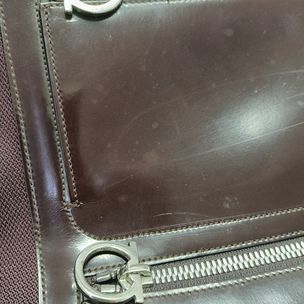 Satchel Calfskin Red